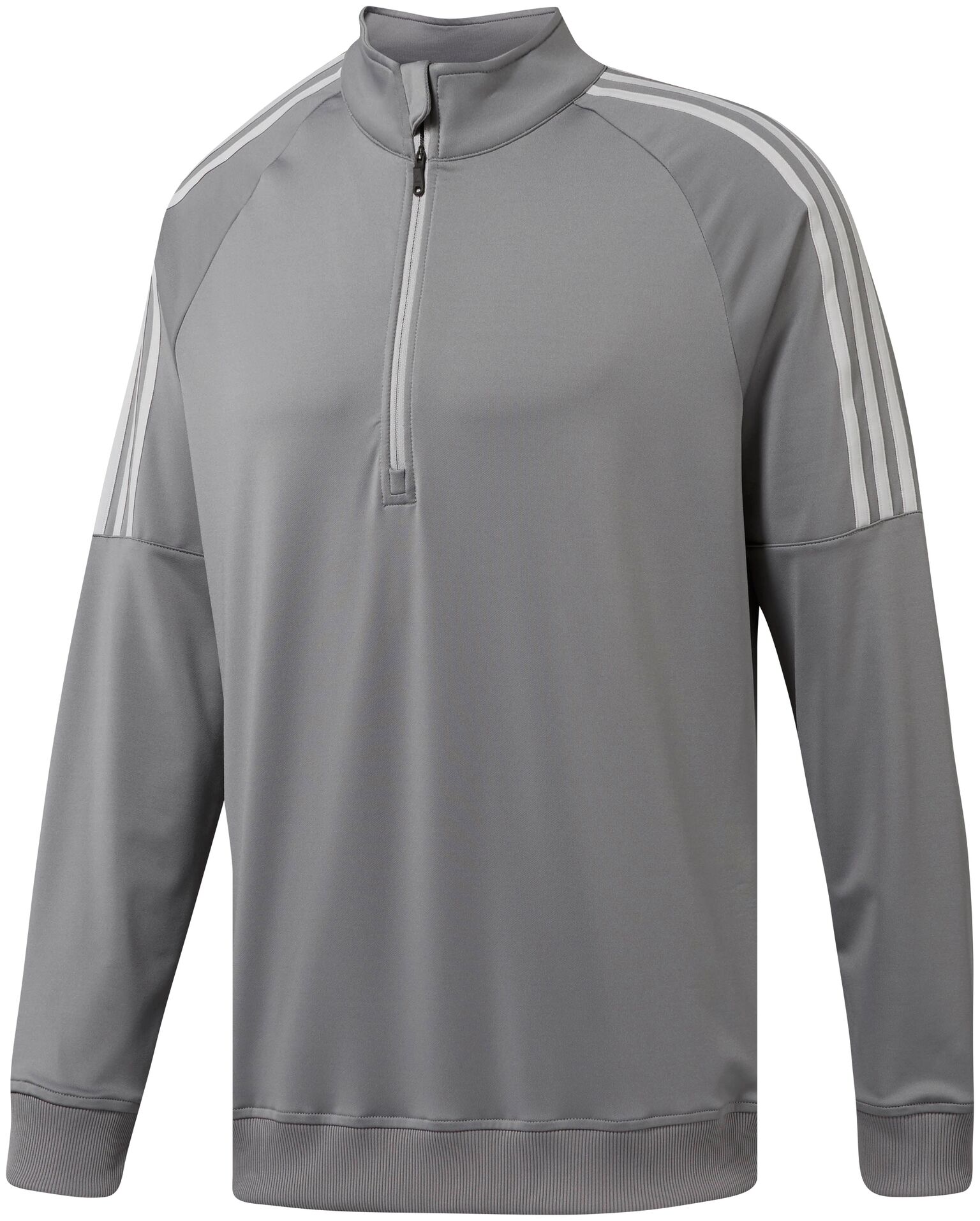 Adidas 3-stripe layering ¼ zip top - Grey